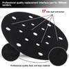 Shineboc Professional 2 pcs Pad Savers 17 Holes for Sander