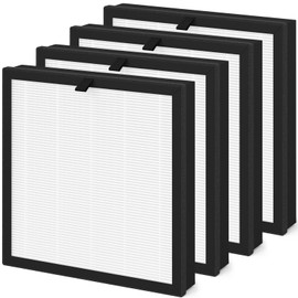 G3 A3 HEPA Filter Compatible with AMEIFU G3 (Sferf-30)（FXAP2W） Air Purifi er, VEWIOR A3 Air Purifi er & Tailulu HQZZ-260 Air Purifi er,3-in-1 True HEPA Air Cleaner Filter,4 Pack