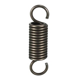 sourcing map Extended Tension Spring Wire Diameter 0.098", OD 0.71", Free Length 2.76" Spring Steel Small Dual Hook Tension Spring