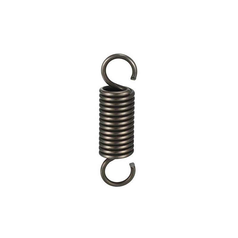 sourcing map Extended Tension Spring Wire Diameter 0.098", OD 0.71",