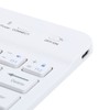 Mini Keyboard Bluetooth Portable 59 Keys Tablet Computer Supplies White