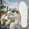Bergal Barefoot Insoles - Thin Insole - White, UK 5.5