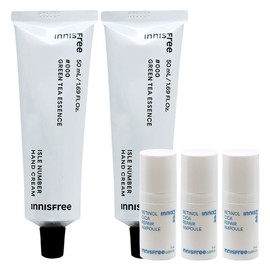 Innisfree Isle Number Hand Cream Green Tea Things 50ml 2pcs+ / 이니스프리 아일 넘버 핸드크림 그린티에썽스 50ml 2개+