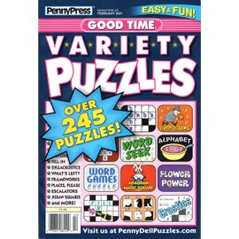 Lot of 3 Penny Press Variety Puzzles 2020/2021/2022