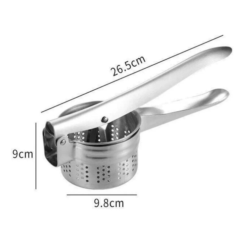 Lecute Exprimidor Papas Verduras Pure Utensilio Acero Inoxidable