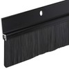 Black Aluminum & Long-Brush Door Sweep – 3 ft (36″)