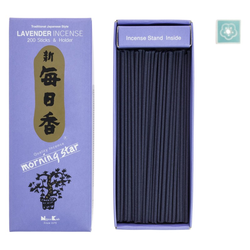 Nippon Kodo Morning Star Lavender Incense 200 Sticks