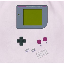 Nerds & Geeks Gameboy Sports & Gym Bag - -