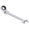 Skweawert 15/16 Inch Flex-Head Ratcheting Combination Wrench SAE 72 Teeth