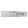 Kichwit 304 Stainless Steel Do Not Disturb Sign, Privacy Sign