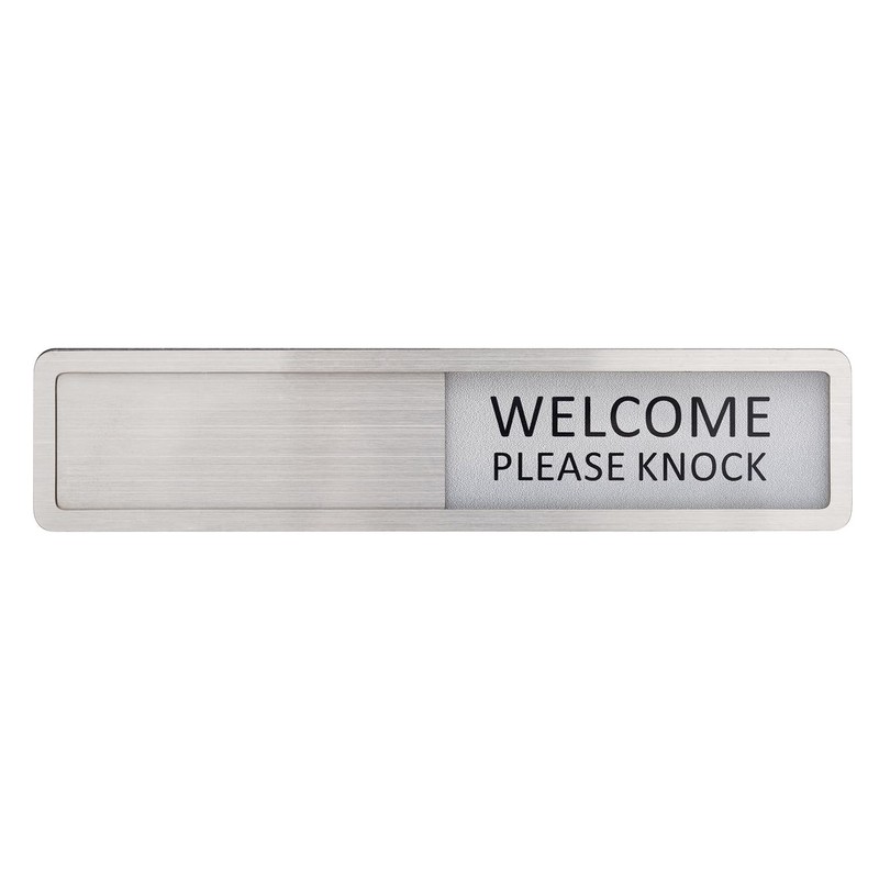 Kichwit 304 Stainless Steel Do Not Disturb Sign, Privacy Sign