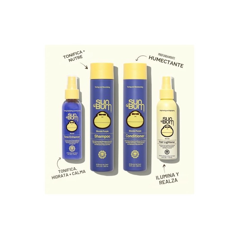 Sun Bum Lighten and Tone Kit Blondes