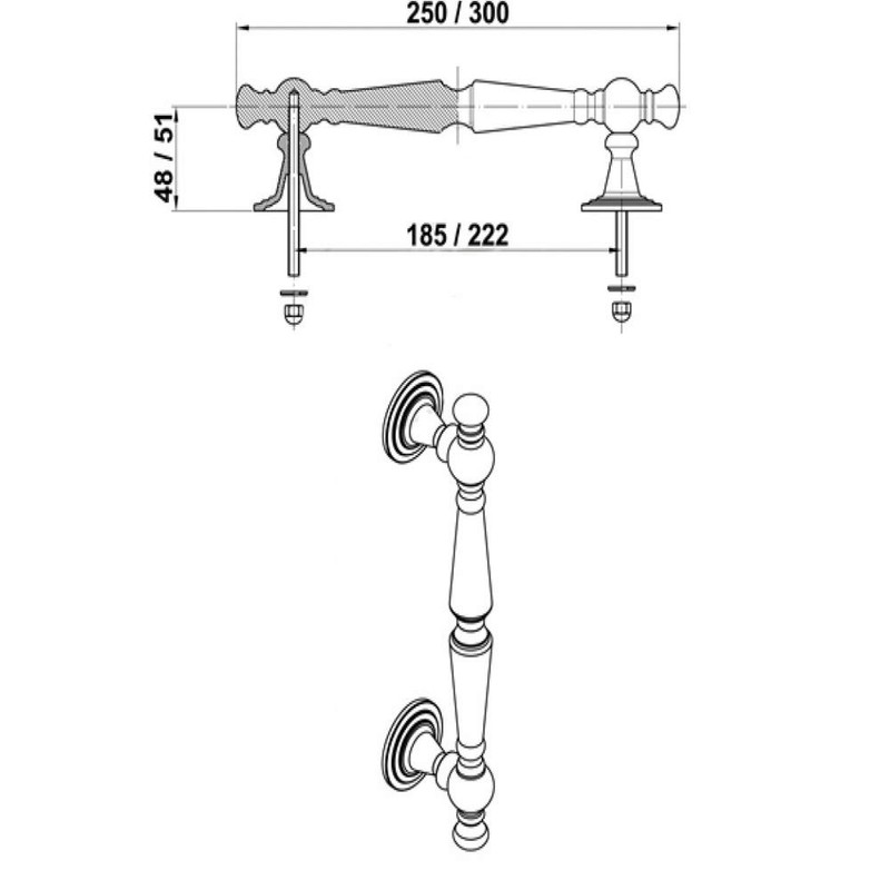 AMIG 6407 – manillon 10 – 300 l/Leather