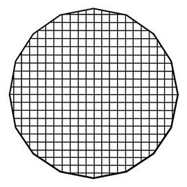 32in (80cm) Eggcrate Grid for Pro Studio Solutions EZ-Pro Beauty Dish and Softbox Combo - 50 Degree Grid (2x2x1.5 Openings)