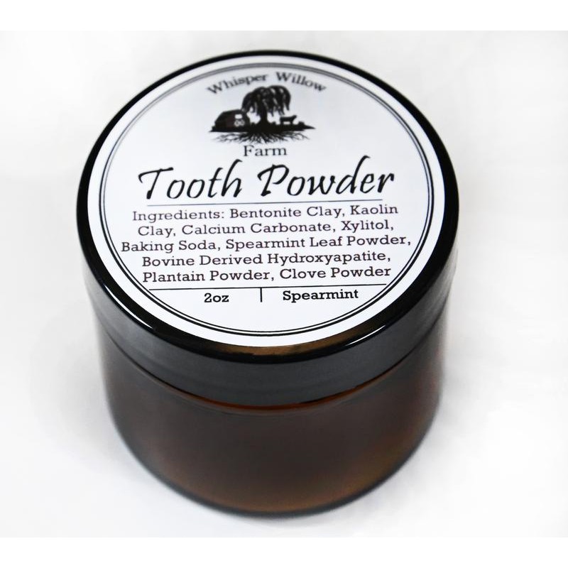 Natural Remineralizing Hydroxyapatite Tooth Powder, Natural Toothpaste Alternative Oral Whitening
