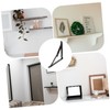 Tofficu 2pcs Heavy Duty Folding Shelf Brackets Wall Support for