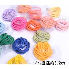 Bianhuan Hair Rubber Band for Children, Hair Accessories, Baby & Children, Girls, Chewing Rubber, Colorful, Cute, Recitals, Birthdays, Kalabble (180 pieces)