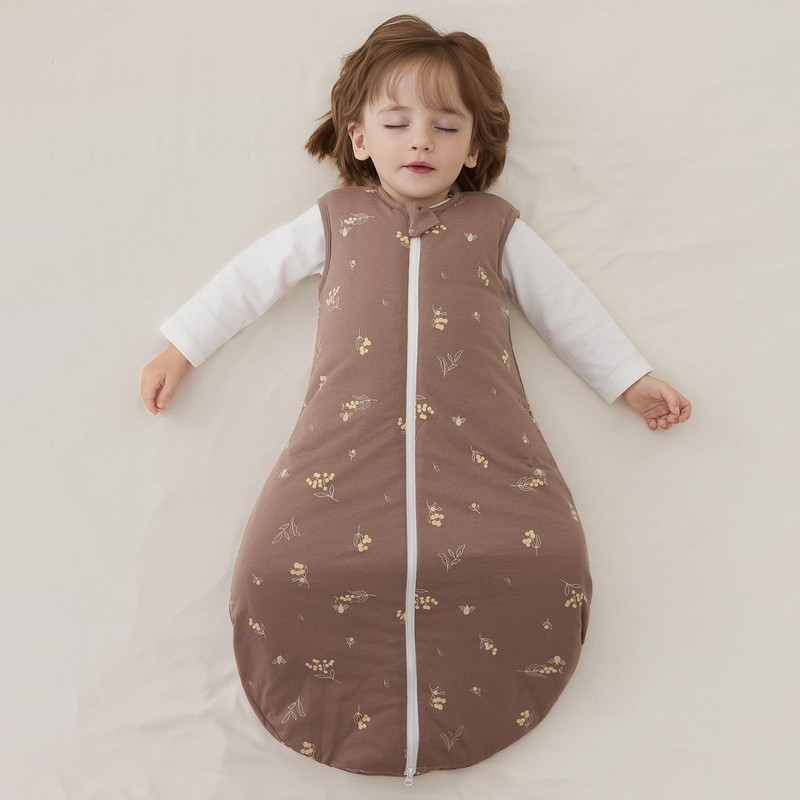 LULUMONKEY 2.5 TOG Winter Baby Sleeping Bag 6-18 Months, 100%
