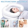 Cehim Inflatable Shampoo Basin - Portable Shampoo Bowl, Hair Washing