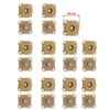 HappyHome 10 Pairs Magnetic Buttons Sew on Type Magnetic Buttons
