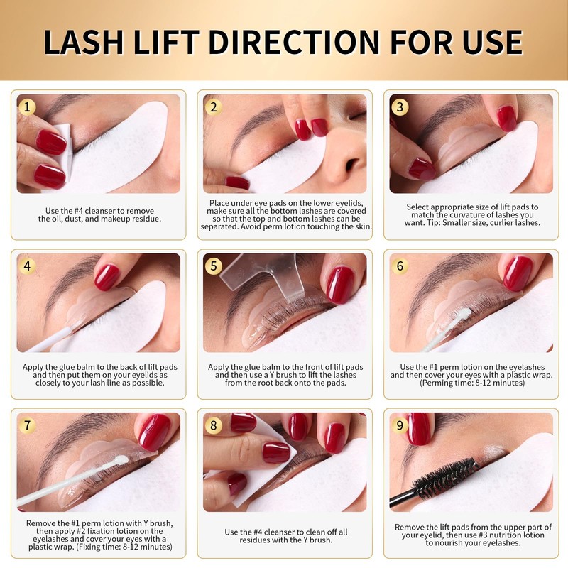 DONG RHYME Lash Lift Kit - Plant Extract Eyelash Perm
