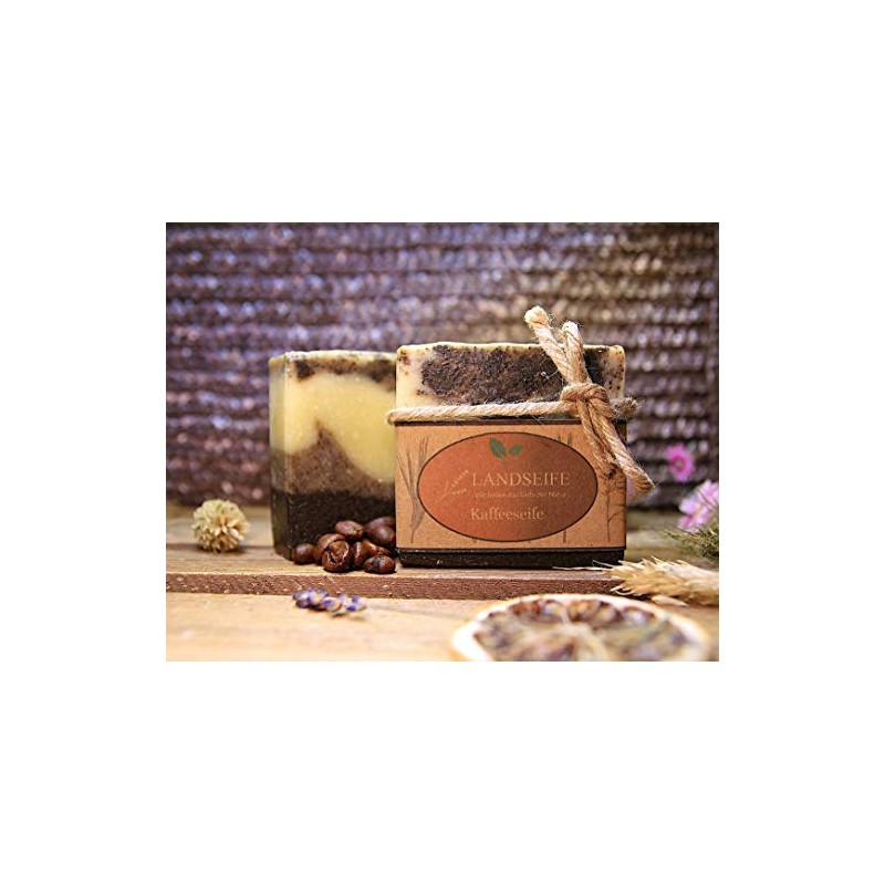 Landseife Organic Coffee Soap - Handmade & Nourishing Organic Kitchen