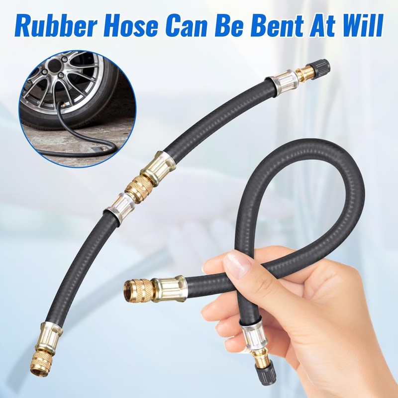 Universal Flexible Tire Valve Extenders, 2025 New Flexible Tire Valve