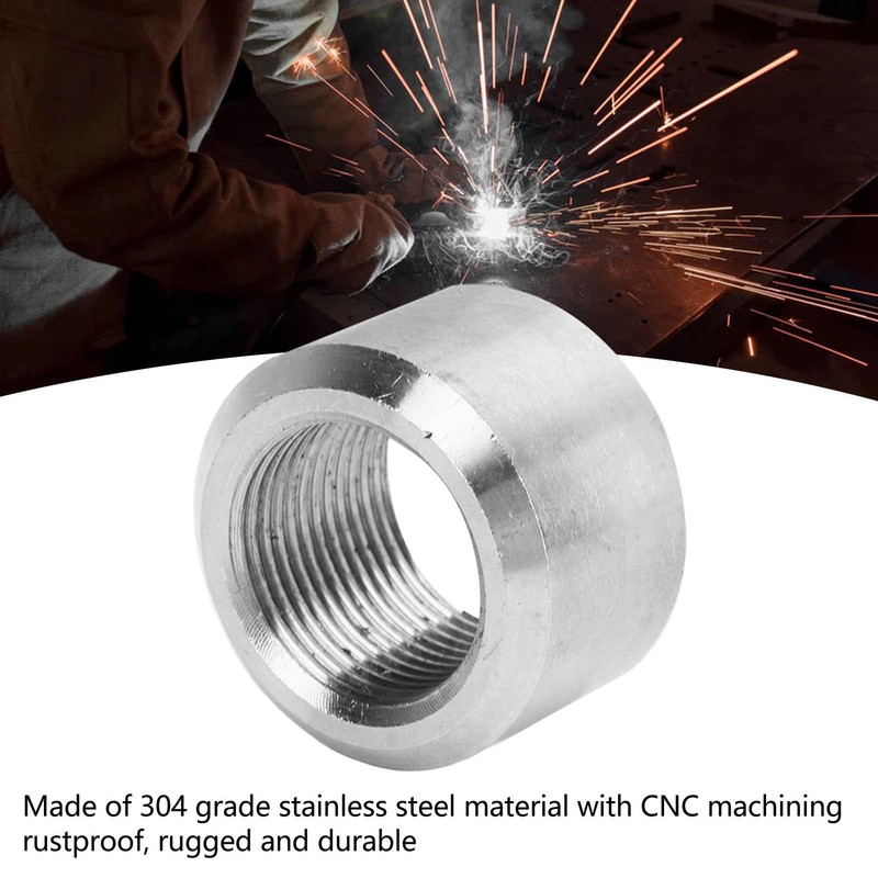 PM Sensor Repair Fitting Weld Bung, 22mm 1.5 Thread 304
