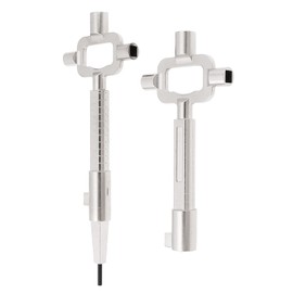 Briny River 2Pcs Multi Purpose Cylinder Gauge Cam Turner Spindle Car Repair Tool Car Door Spindle Turner