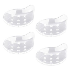 4 Pieces of Porous Transparent Eye Mask, Simple and Creative Plastic Props, Multi-Functional Eye Protection Cover, Comfortable and Breathable Protective Cover, Eye Protection Accessories.