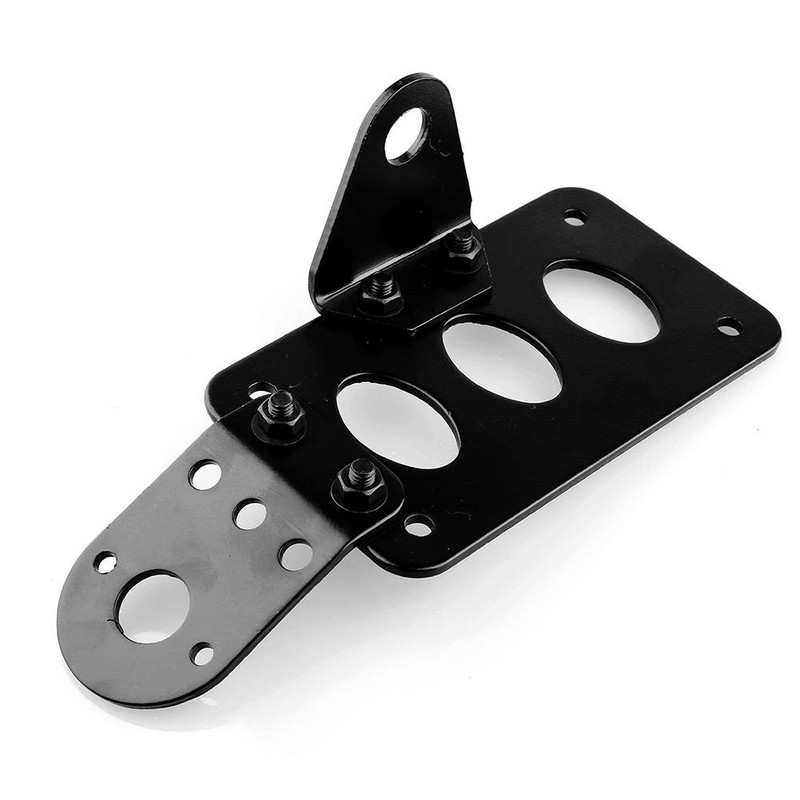 Side License Plate Brackets, Side Motorcycle, Side Holder, Universal Rear