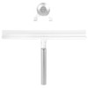 iDesign Metra Ultra Rustproof Aluminum Bathroom Shower Squeegee with Suction