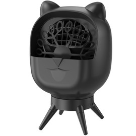 Rechargeable Bubble Machine for Kids Toddlers, Rotatable Bubble Blower with 38000+ Bubbles Per Minute, Automatic Bubble Maker Machine for Toddlers, Bubble Machine for Paties, Birthday Wedding, Black