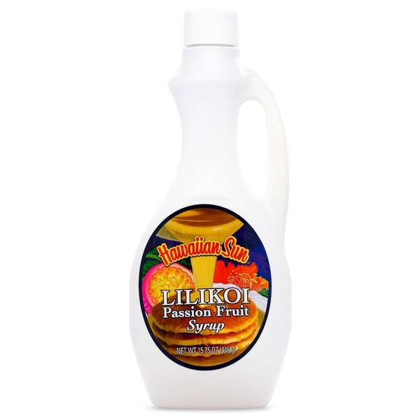 Hawaiian Sun Lilikoi Passion Fruit Syrup 15.75-ounce