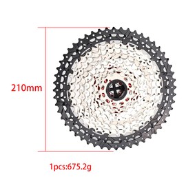 BESNIN Cassette 11 Speed OR 12 Speed 11_52T MTB 12 Speed for Cassette/11 Speed for Cassette Freewheels for Bikes (12 speed, 11T_52T)