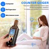 Jevina 3-in-1 Radiation Dosimeter Counter, Geiger EMF Meter, Automatic Alarm,