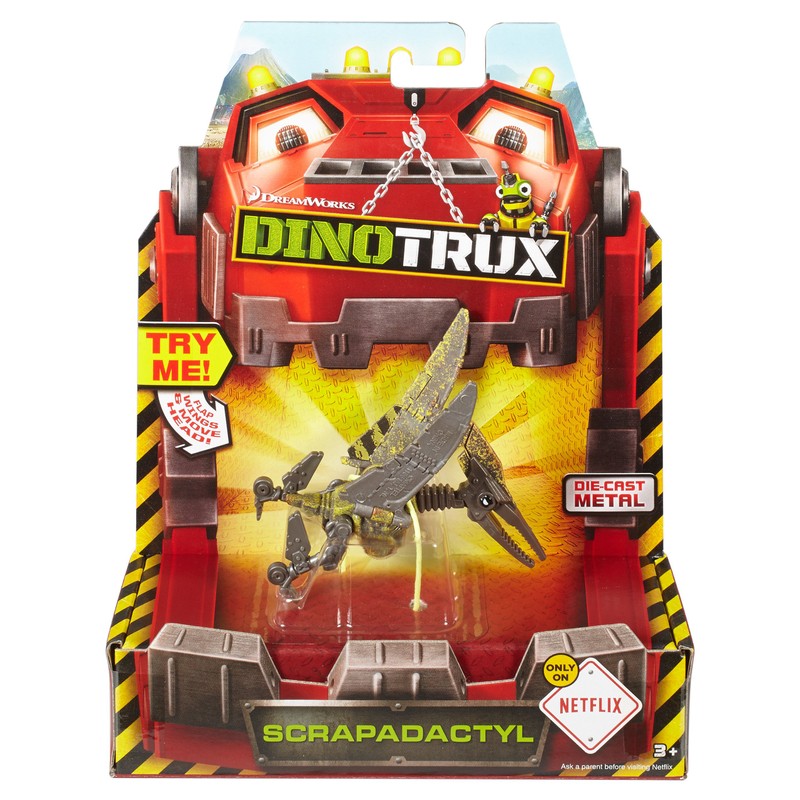 Dinotrux Diecast Scrapadactyl Vehicle