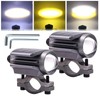 Ygmylandbb LED Motorcycle Fog Light, Auxiliary Light, Motorcycle Headlight, Spotlight,