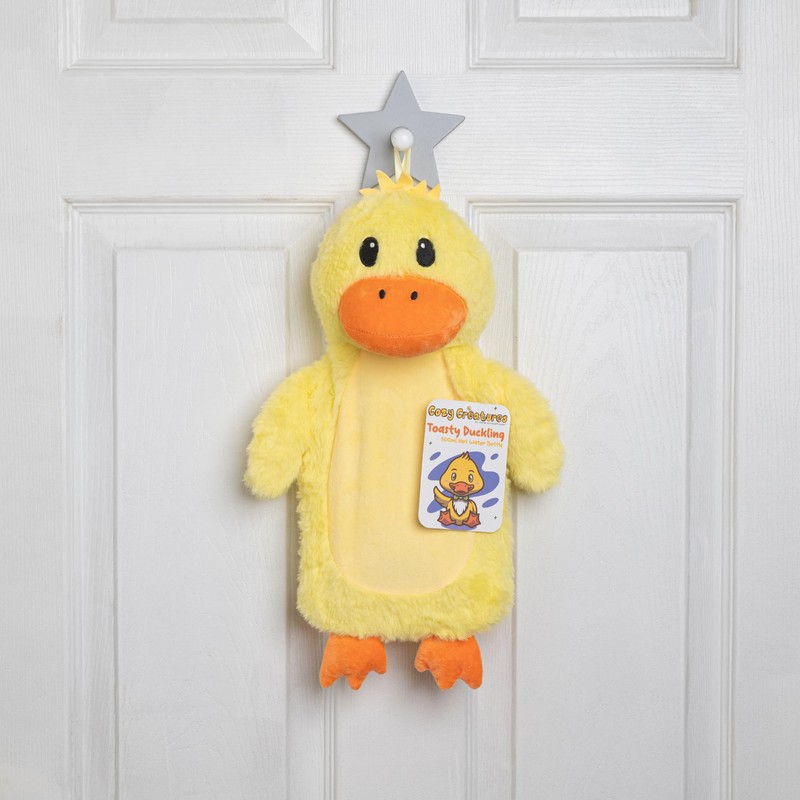 Cozy Creatures Super Soft Childs Hot Water Bottle & Cover