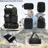 MEAUTELE 6 Pack Tactical Molle Car Seat Back Organizer Tactical