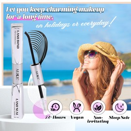 ALICE Lash Glue Bond and Seal Waterproof Lash Cluster Glue Long Lasting 48-72 Hours Strong Hold Eyelash Extension Adhesive