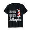 T-Shirt with German Text "Ich muss nur nach Kühlungsborn Balstseeküste