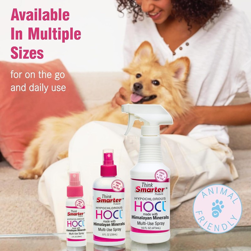 Think Smarter Products Multi-Use Spray | 2 oz | Alcohol-Free