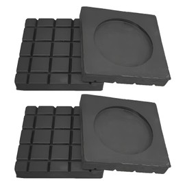 Anti Vibration Pads for Washing Machine, 4 PCS Washing Machine Vibration Pads Shock Absorbing Non Slip Grip Feet Pad Washing Machine Rubber Feet Pad Non-slip Washing Machine Feet Noise Cancelling