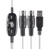 UCCKEYI 4Pcs USB in-Out for MIDI Interface 6.6ft / 2m