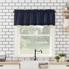 No. 918 Martine Microfiber Semi-Sheer Rod Pocket Kitchen Curtain Valance
