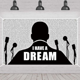 Martin Luther King Jr Backdrop MLK Day Decorations Photography Background Photo I Have A Dream Black History Month Decoration African American Decor Background
