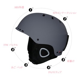 Ski Helmet, Snowboarding, Ski Jumping, Flying Kilometer, Outdoor Sports Helmet, Unisex