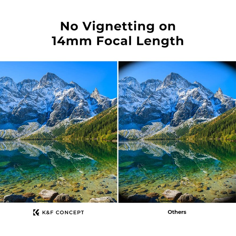 K&F Concept 55mm Circular Polarizer Optical Glass Lens Filter Ultra-Slim