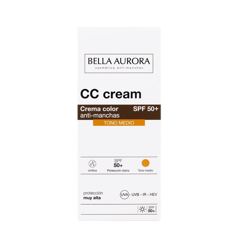Bella Aurora SPF 50+ sun cream with pigment spots cover